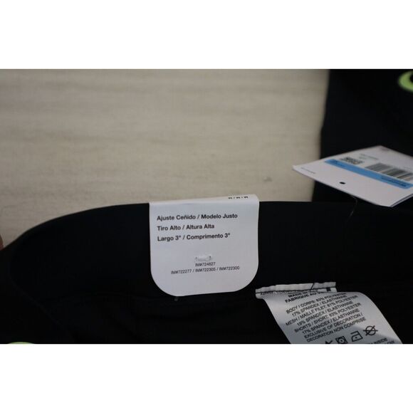 Nike Pro FB5685-010 Women's Sz M Black Dri-FIT High-Waisted 3" Skort w/Pockets - Picture 8 of 12